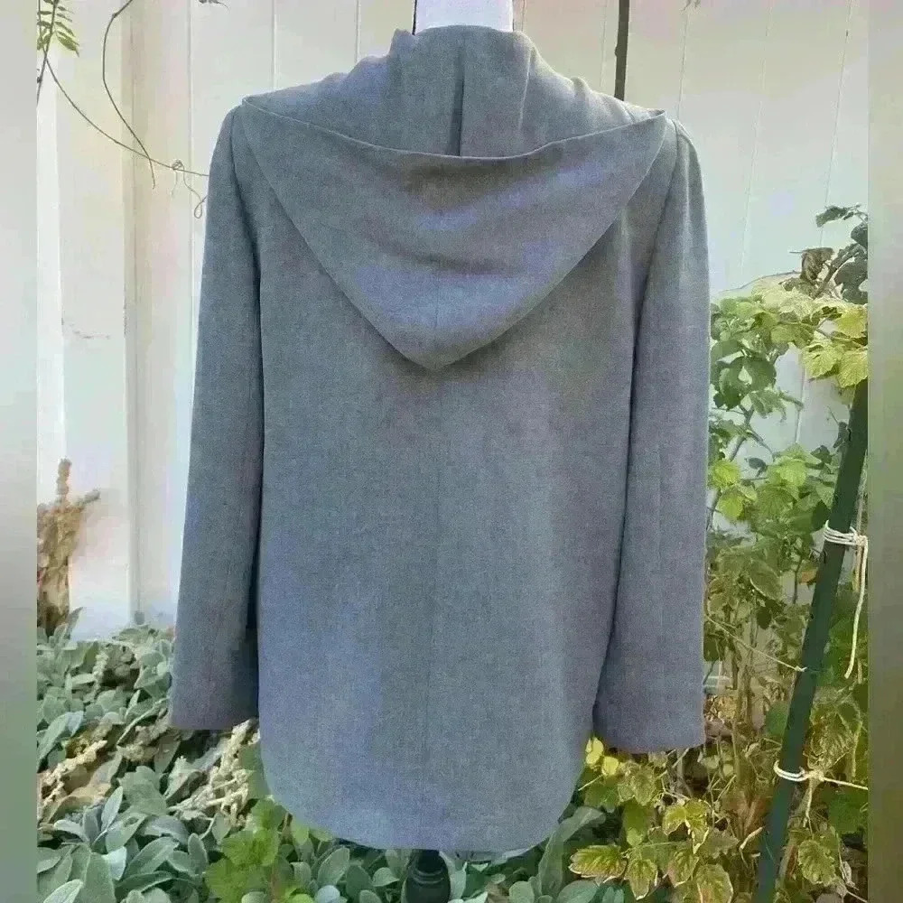 Larry Levine blazer top with hood, vintage SZ 6 - Picture 2 of 4